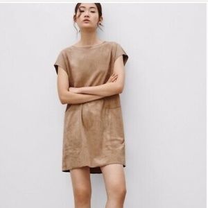 Aritzia | Wilfred | Faux Suede Nori Shift Dress